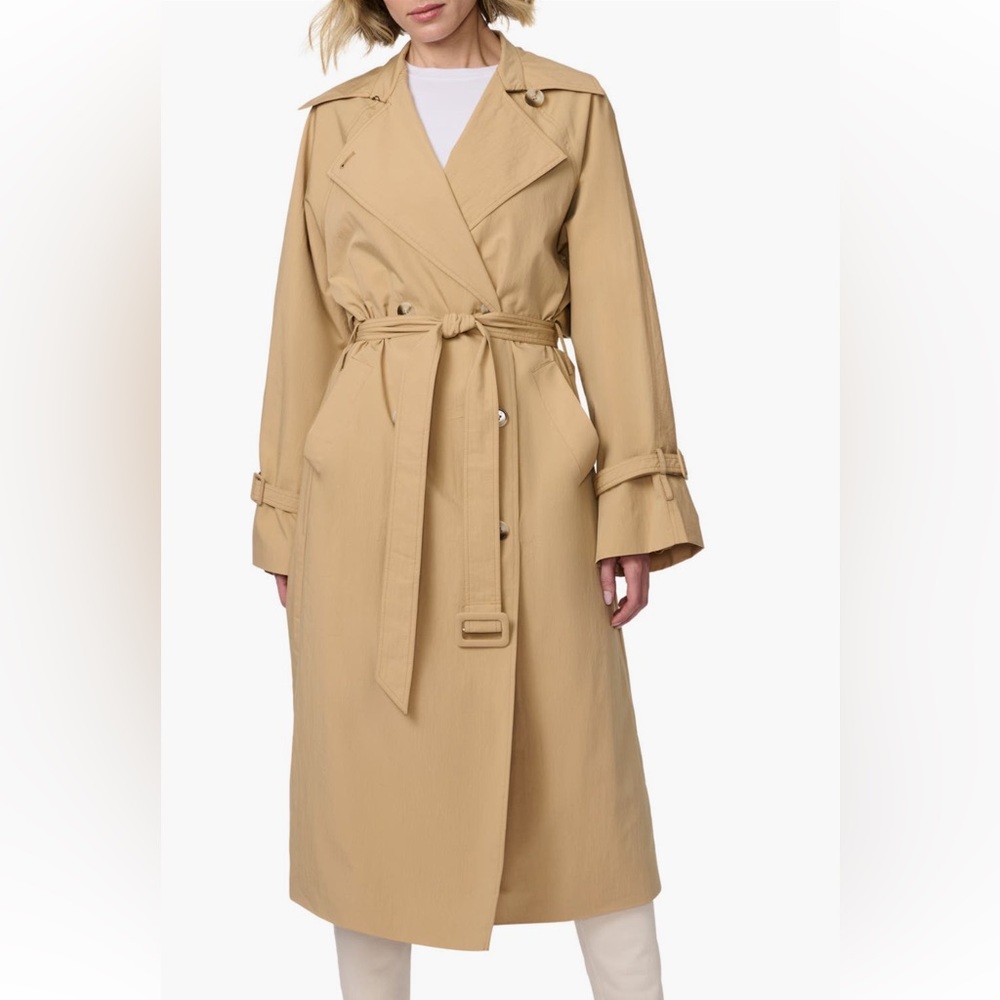 Bernardo Tan Trench Coat